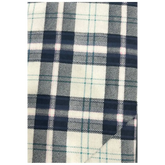 Fabric, Siltex Fabrics - Navy Blue & White Plaid - 11-0043-2313